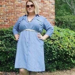 Ashley Stewart Jean Dress